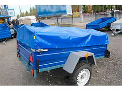 Євротент + еспандер на причіп Фермер 2,00 х 1,20