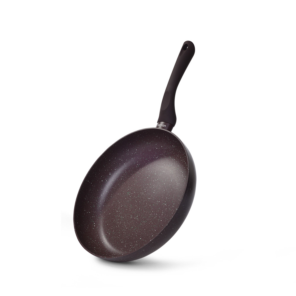 Сковорода для смаження "Mosses Stone" 24х5см алюмінієва з антипригарним покриттям TouchStone Fissman, фото 1