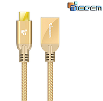 Перехідник OTG Type-C – USB host Tiegem. Кабель для з'єднання пристроїв Type-C OTG адаптер F5