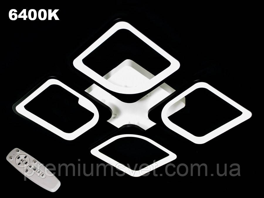 Люстра стельова 8060/4BK dimmer, фото 1