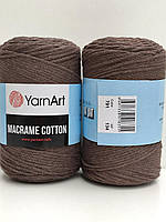 YarnArt Macrame Cotton 791 коричневий