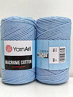 YarnArt Macrame Cotton 760 блакитний