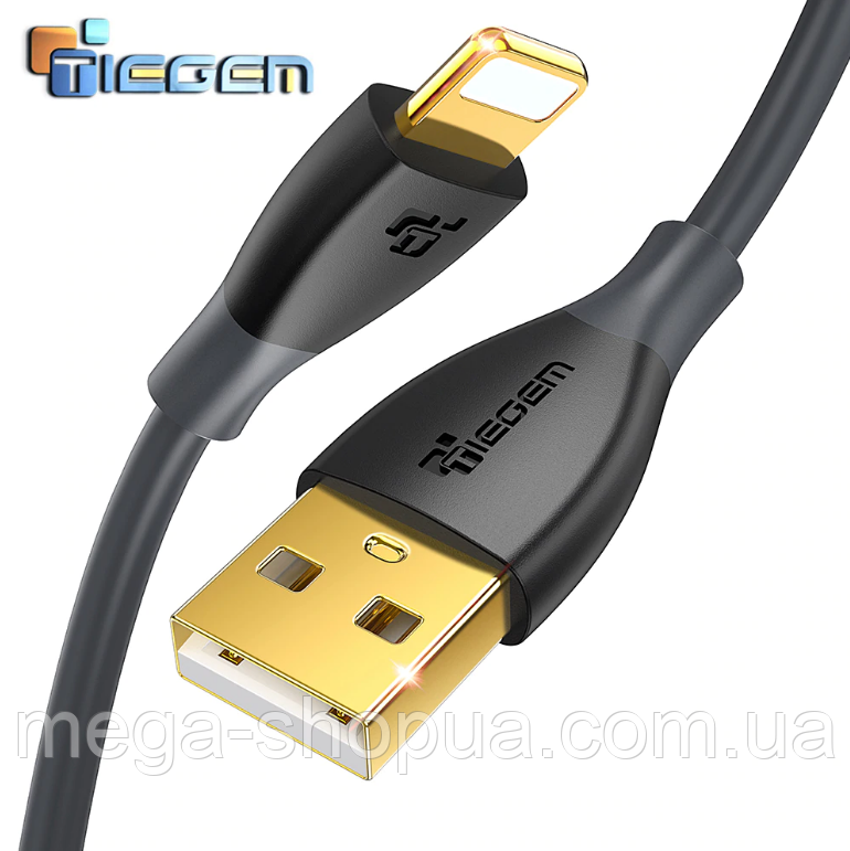 Кабель для швидкого заряджання iPhone USB - Lightning 1м Зарядний зарядка провід шнур на Apple айфон лайтнінг F42B