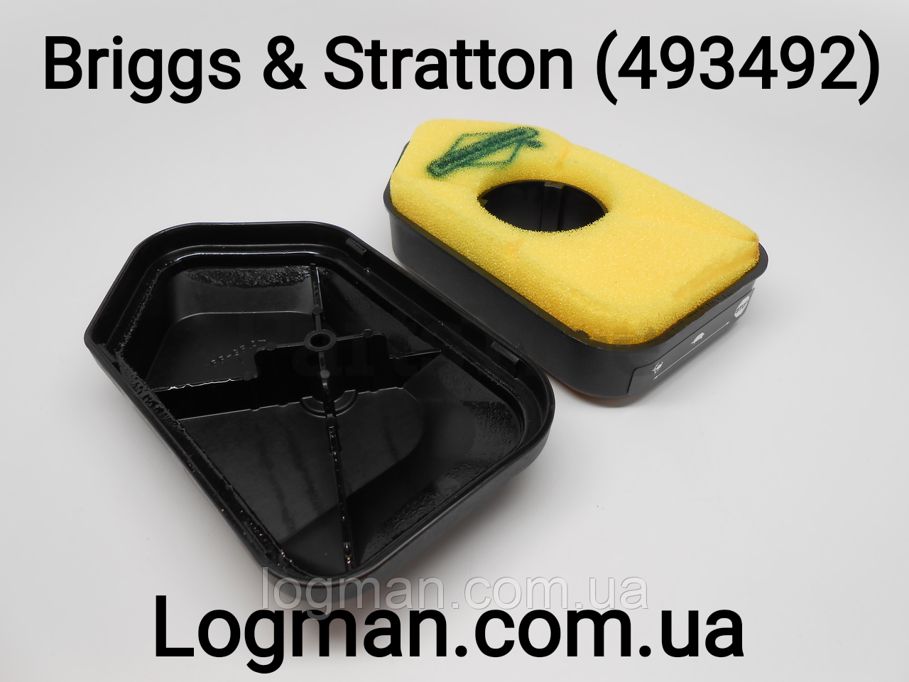 Корпус фільтра для двигуна Briggs&Stratton на B&S (493492)