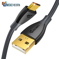 Кабель для швидкого заряджання телефону смартфона USB – micro USB 1м. Зарядний провід шнур microUSB мікро ЮСБ G43B
