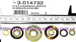 Комплект прокладок 9 штук в асорт. в зборі (ф.у, EU) котлів газових Victrix 27​​​​​, арт 3.014732, к.з. 0860