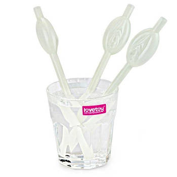 Glow in the Dark Pussy Straws – Pack of 9   | Puls69