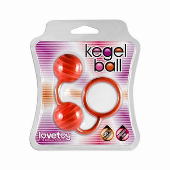 М'ячики кеглі помаранчеві Kegel Ball   | Puls69