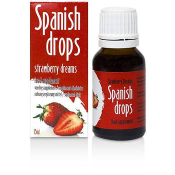 Збуджуючі краплі Spanish Drops Strawberry Dreams (15мл)   | Puls69