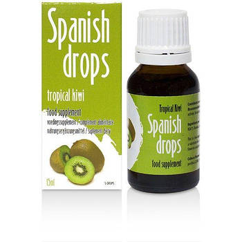 Збуджуючі краплі Spanish Drops Tropical Kiwi (15мл)   | Puls69