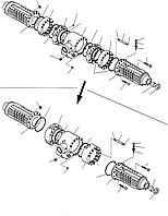 CA0134619 КОРПУС МОСТА KOMATSU