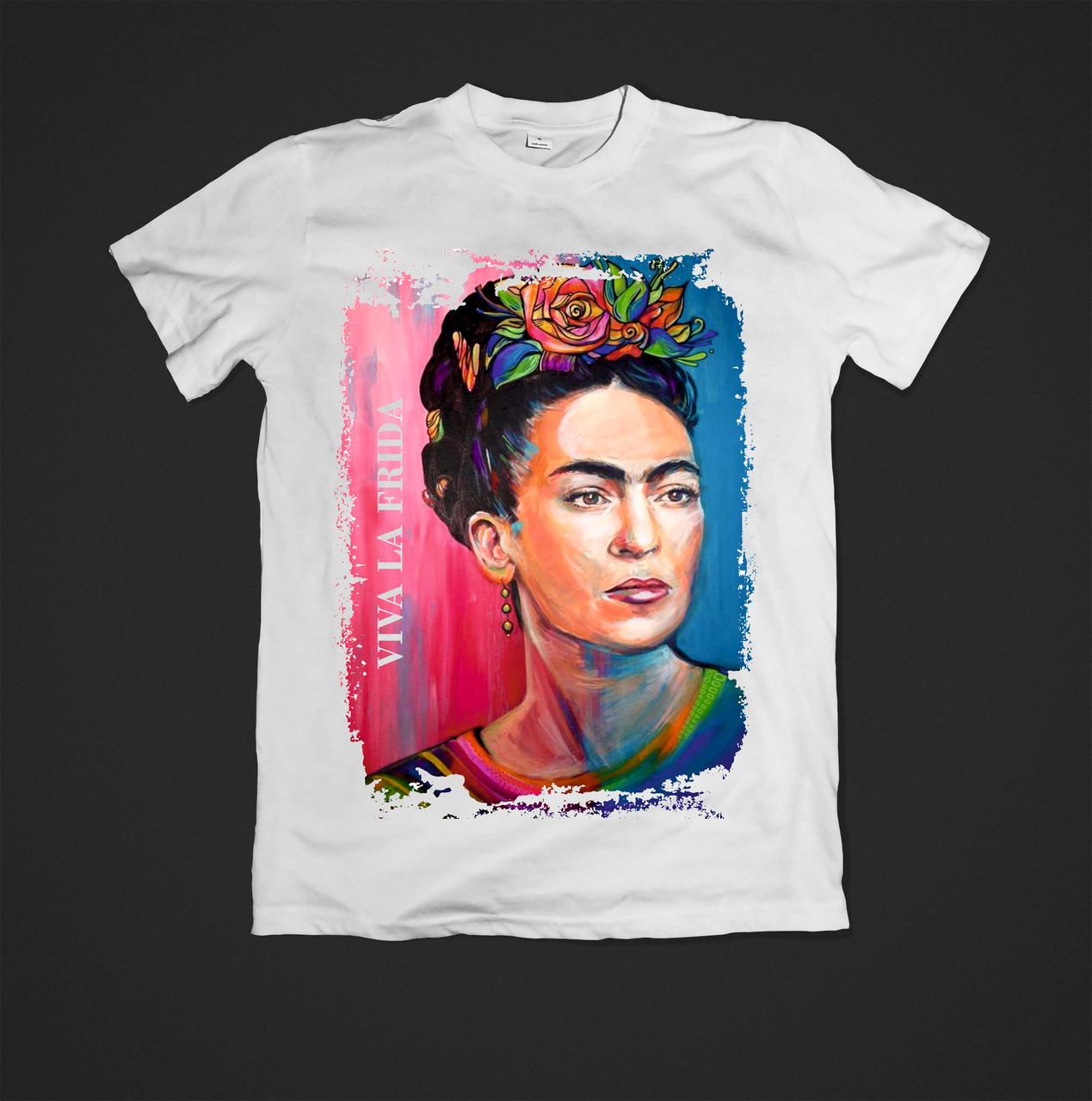 Футболка YOUstyle Viva La Frida 0032 M White, фото 1