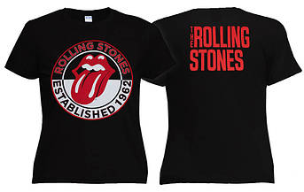 Футболка жіноча ROLLING STONES Established 1962, фото 1