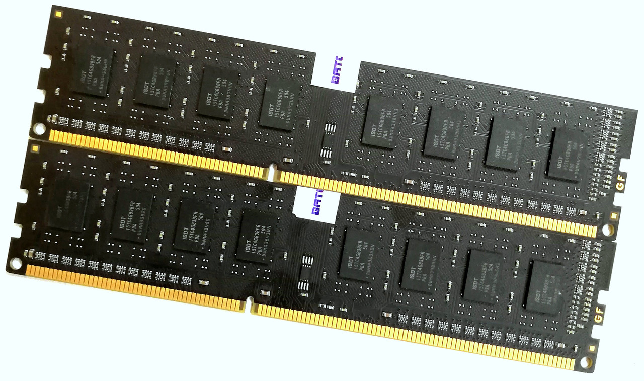Пара оперативной памяти G.Skill DDR3 8Gb (4Gb+4Gb) 1600MHz PC3-12800 1R8 CL11 (F3-12800CL9D-4GBRL) Б/У