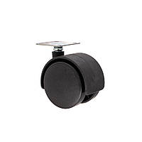 Опора колісна пластмасова 40мм