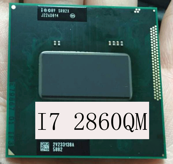 Intel Core i7 2860QM SR02X 3.60GHz/8M/45W Socket G2 четырёхъядерный ...