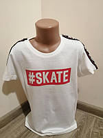 Футболки для хлопчиків Glo-Story "Skate". 110-160 р.