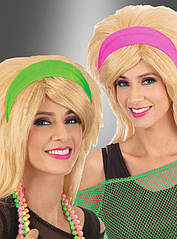 Зелена неонова гумка для волосся