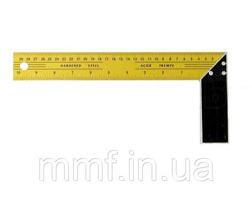 Кутник будівельний 10"/250мм