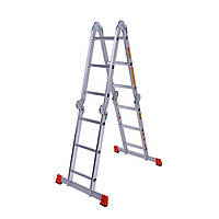 Сходи шарнірні алюмінієві Laddermaster Bellatrix A4A3. 4x3 сходи