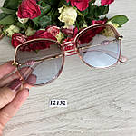 Сонцезахисні окуляри з сірими лінзами у рожевій оправі, фото 7