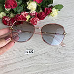 Сонцезахисні окуляри з сірими лінзами у рожевій оправі, фото 8