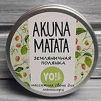 Масажна свічка для манікюру AM Сунична Поляна Yo!Nails