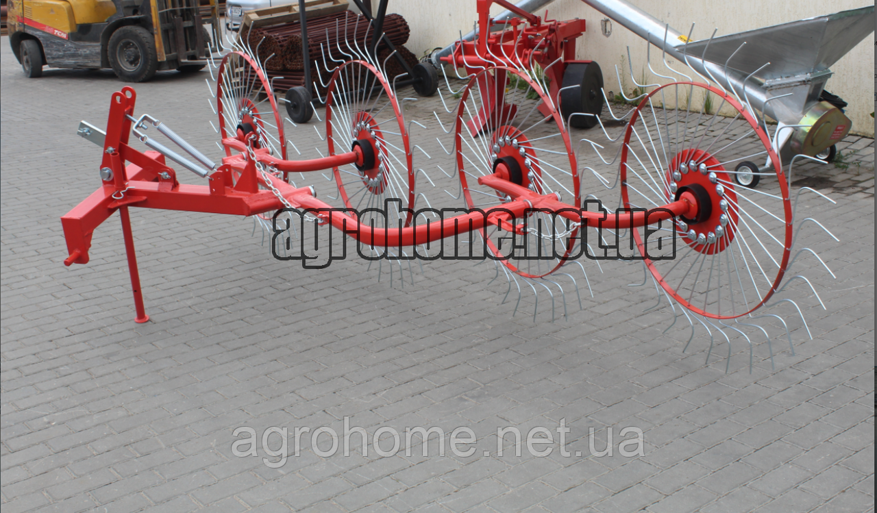 Граблі ворошилки "Сонечко" 4-колісні, фото 1