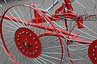 Граблі ворошилки "Сонечко" 4-колісні, фото 2