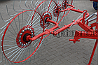 Граблі ворошилки "Сонечко" 4-колісні, фото 6