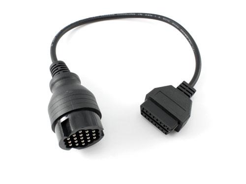 Перехідник з OBD2 16pin мама на Porsche 19pin тато