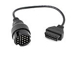 Перехідник з OBD2 16pin мама на Porsche 19pin тато, фото 3