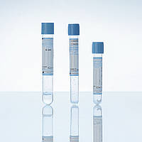 Вакуумна пробірка Lind-Vac, Цитрат натрію 3,2% + Гель, 1,8 мл, блакитна кришка, стерильна (100 шт.)