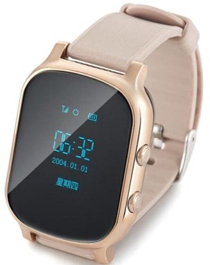 Смартгодинник з трекером Smart GPS Watch T58 Золотий, фото 2