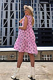 Рожева сукня для вагітних та годування 1949 1345, фото 4