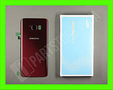 Кришка Samsung G950 Burgundy Red S8 (GH82-13981G) сервісний оригінал