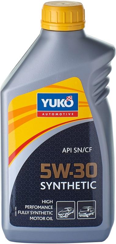 Масло 5W-30 YUKO SYNTHETIC SN/CF (синтетика 1л.)