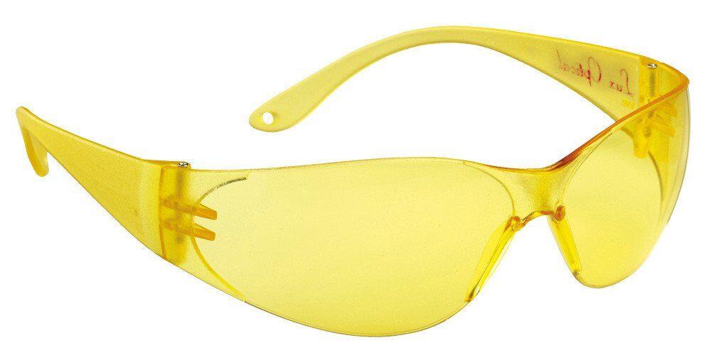 Окуляри захисні, полегшені жовті POKELUX Anti-fog
