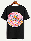Жіноча футболка з пончиком, фото 2