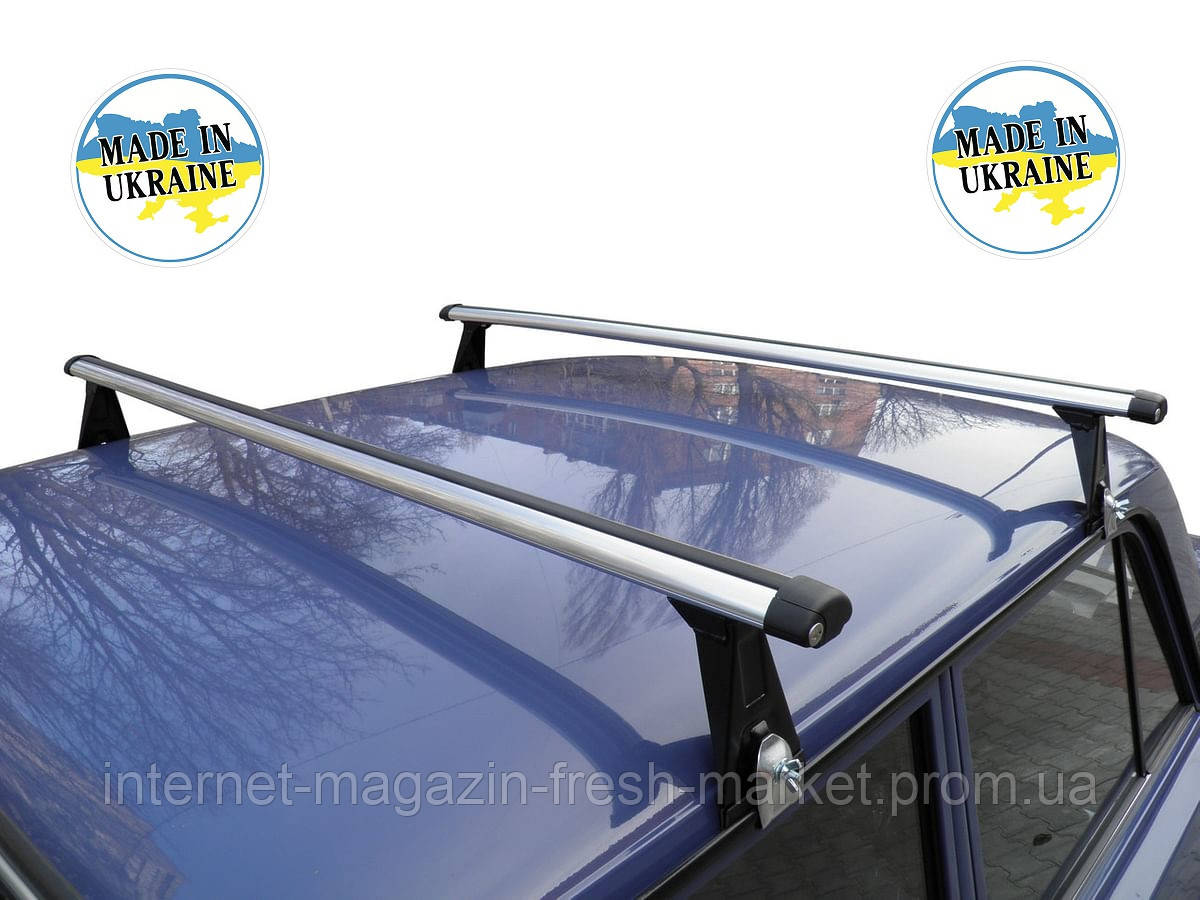 Багажник на дах AERO для автомобілів з водосхідом ВАЗ, Жигулі, Таврія, Славута, Заз, Лада.