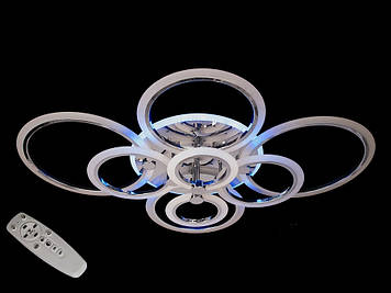 Люстра світлодіодна стельова A8022/8 HR LED 3color dimmer