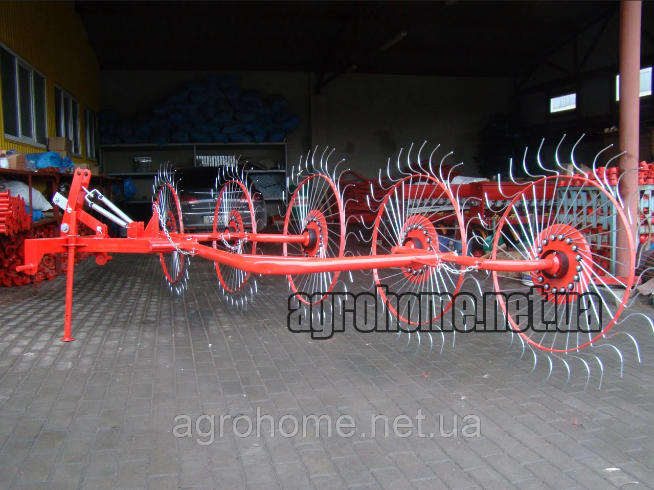 Граблі ворошилки "Сонечко" 5-колісні, фото 1