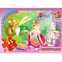 Пазлы Winx club (Клуб Винкс). 35 элементов. G-toys.