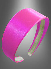 Рожевий обруч для образу 80-х років