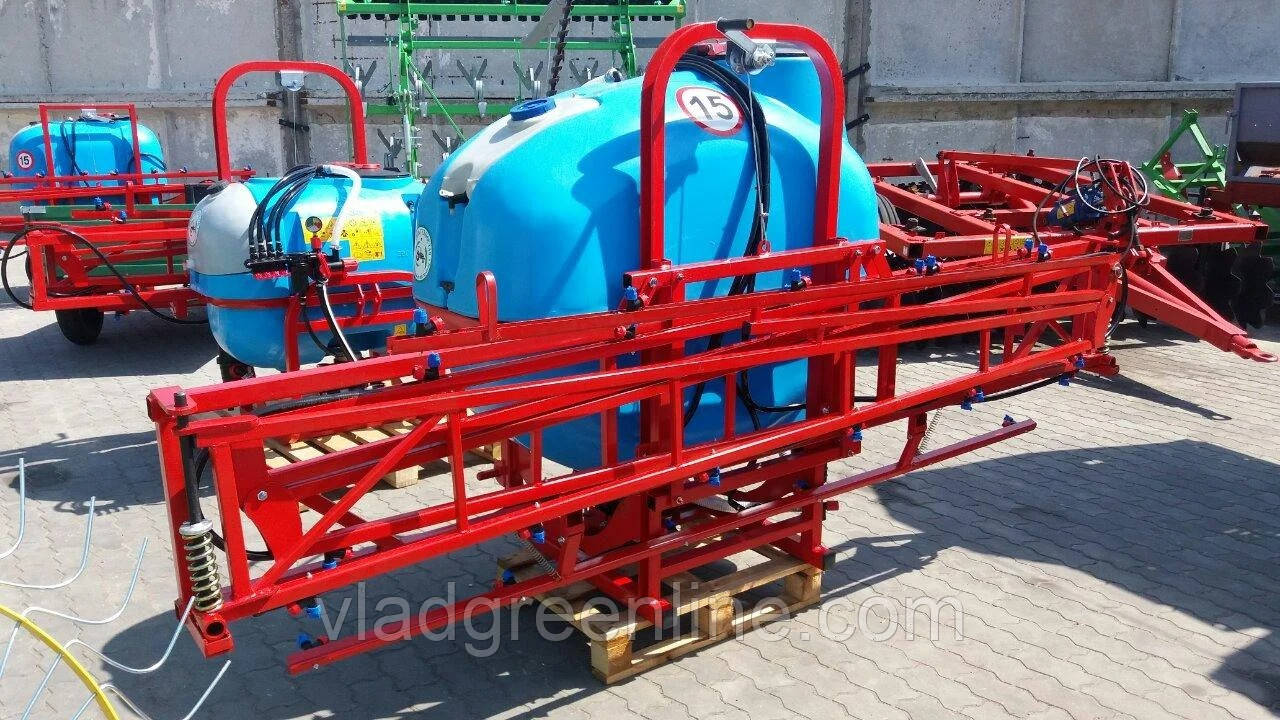 Обприскувач 800/14 (плавне крило, гнута рама)