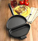 Подвійна сковорода для омлету Folding Omelette Pan | Омлетница з антипригарним покриттям, фото 7