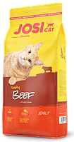 JosiCat Tasty Beef с говядиной 18 кг, корм для домашних котов и кошек всех пород и возрастов