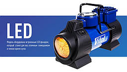 Компрессор VITOL K-60 150psi/15Amp/40л/прикуриватель