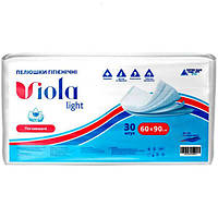 Гигиенические пеленки «ВИОЛА» light 60*90 30 шт