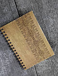 Дерев'яний блокнот ВИШИВАНКА тонований, фото 3